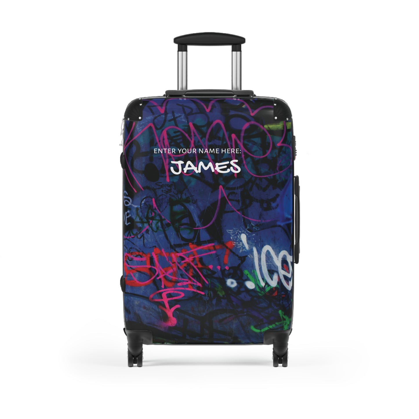 “Lower east side graffiti” personalized carry-on luggage