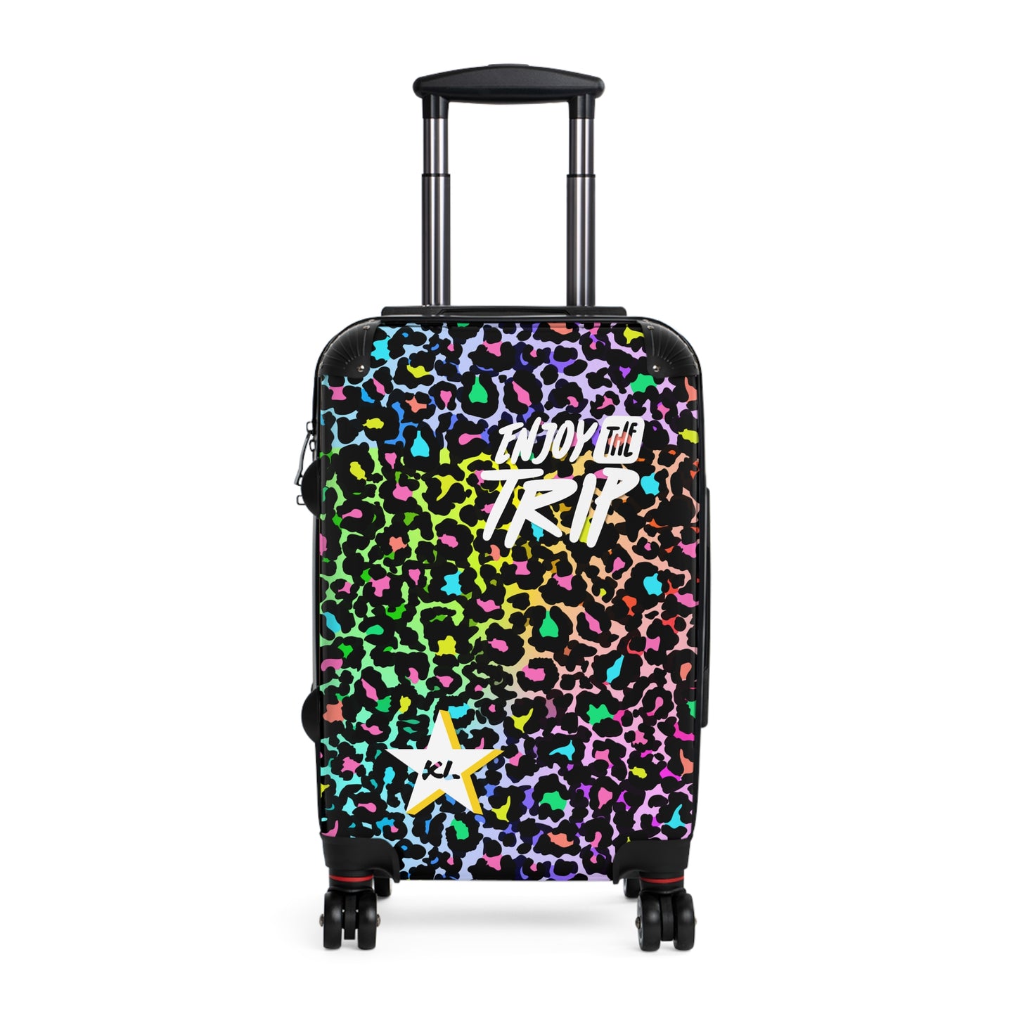 "Enjoy the trip" personalized kids’ luggage