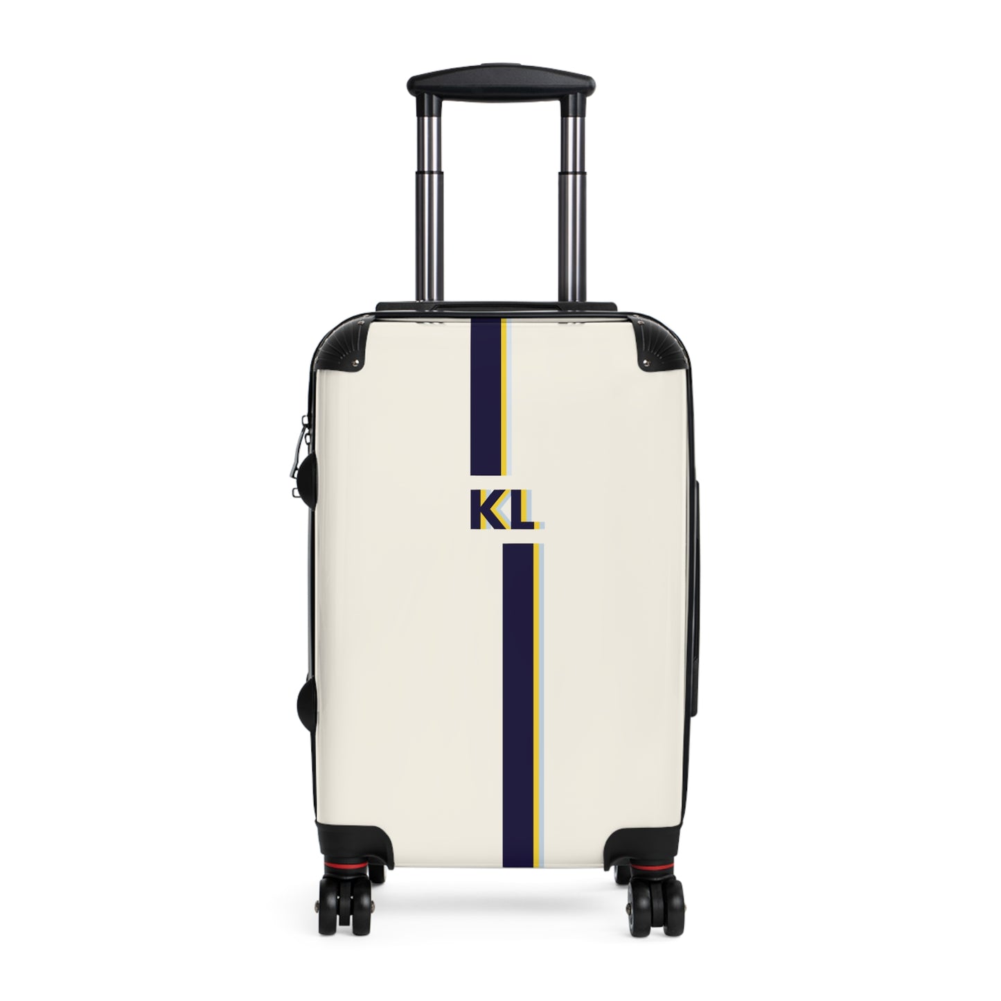 "Cream away" personalized carry-on luggage