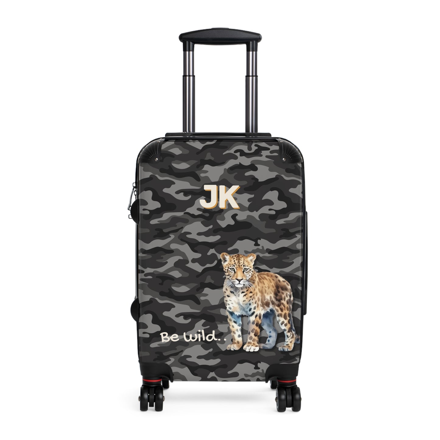 "Be wild" personalized kids’ luggage